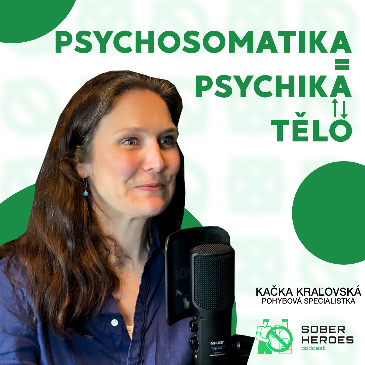 Psychika a tělo jsou propojen&yacute; v&iacute;c, než si mysl&iacute;me! Pohybov&aacute; specialistka Kačka Kraľovsk&aacute;